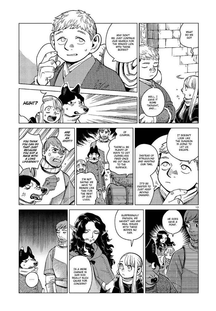 Delicious in Dungeon Chapter 50 image 13_optimized